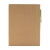 Eco notitieboekje (A7) met balpen groen
