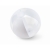 Kleine transparante strandbal (23,5 cm) wit