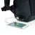 Madrid RFID USB anti-diefstal laptop rugzak PVC-vrij zwart