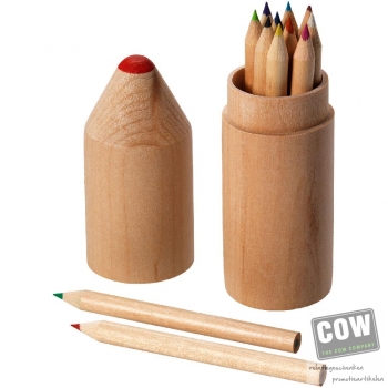 Afbeelding van relatiegeschenk:Bossy 12 delige potlodenset