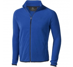 Brossard fleece heren jas met ritssluiting bedrukken