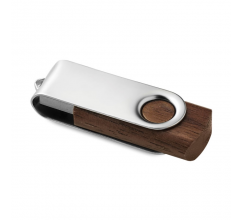 Turnwoodflash USB stick, houten behuizing     8GB bedrukken