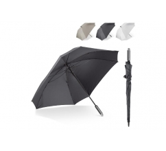 Deluxe vierkante paraplu met draaghoes 27” auto open bedrukken