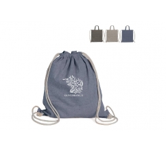 Drawstring rugzak gerecycled katoen 140g/m² 38x42cm bedrukken