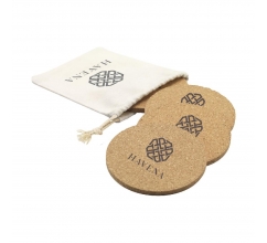 Cork Coaster Set onderzetters bedrukken